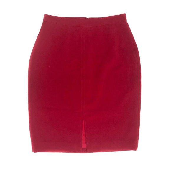 Ann Taylor Dresses & Skirts - NWT✨ Ann Taylor Petite Red Pencil Skirt